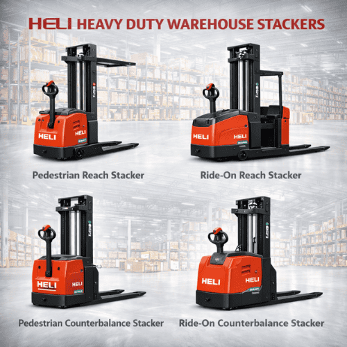 Heavy-Duty Warehouse Stackers Heavy-Duty Warehouse Stackers